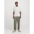 Jack & Jones Jack & Jones Men's Polo JJEGEORGE Plain Cream White