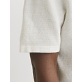 Jack & Jones Jack & Jones Men's Polo JJEGEORGE Plain Cream White