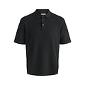 Jack & Jones Jack & Jones Heren Polo JJEGEORGE Effen Zwart