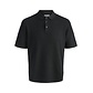 Jack & Jones Jack & Jones Men's Polo JJEGEORGE Plain Black