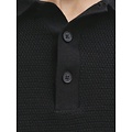 Jack & Jones Jack & Jones Heren Polo JJEGEORGE Effen Zwart