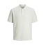 Jack & Jones Jack & Jones Men's Polo JJEGEORGE Plain Cream White