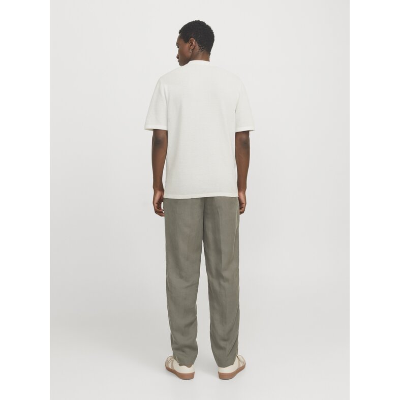 Jack & Jones Jack & Jones Heren Polo JJEGEORGE Effen Crèmewit