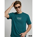 Jack & Jones JJ REBEL Men's Backprint T-shirt JREBCHRISTIAN Teal
