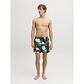 Jack & Jones JJ REBEL Heren Zwemshort JREBHAWAII Gebloemde Flamingo Print