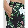 Jack & Jones JJ REBEL Heren Zwemshort JREBHAWAII Gebloemde Flamingo Print