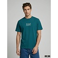 Jack & Jones JJ REBEL Heren Backprint T-shirt JREBCHRISTIAN Teal
