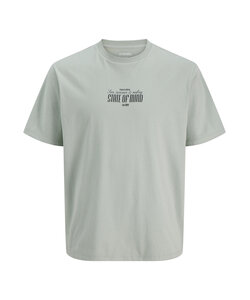 JJ REBEL Men's Backprint T-shirt JREBCHRISTIAN Gray