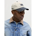 Jack & Jones Jack & Jones Men's Baseball Cap JACSOFT Cream White/Dark Blue