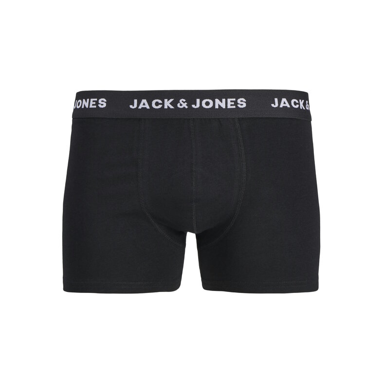 Jack & Jones Jack & Jones Heren Boxershorts Trunks JACSOLID Effen 12-Pack Multicolor