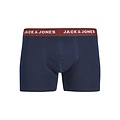 Jack & Jones Jack & Jones Heren Boxershorts Trunks JACSOLID Effen 12-Pack Multicolor