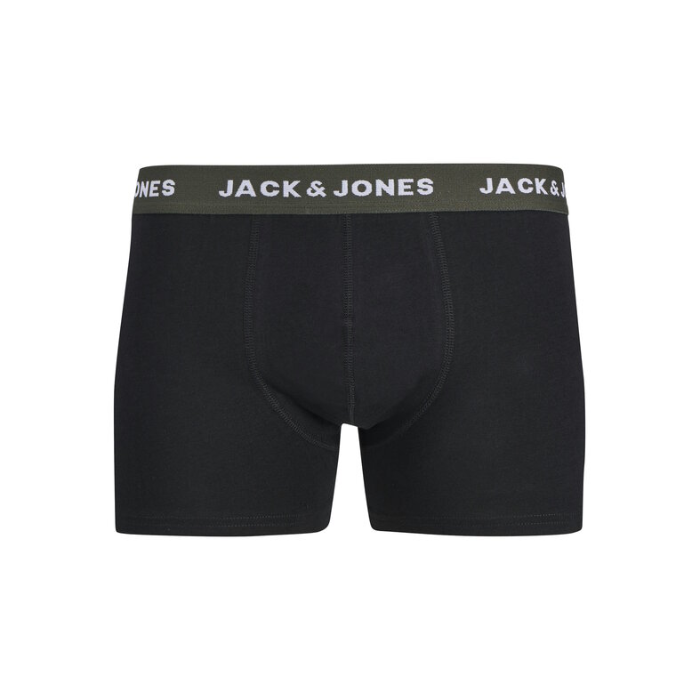 Jack & Jones Jack & Jones Heren Boxershorts Trunks JACSOLID Effen 12-Pack Multicolor