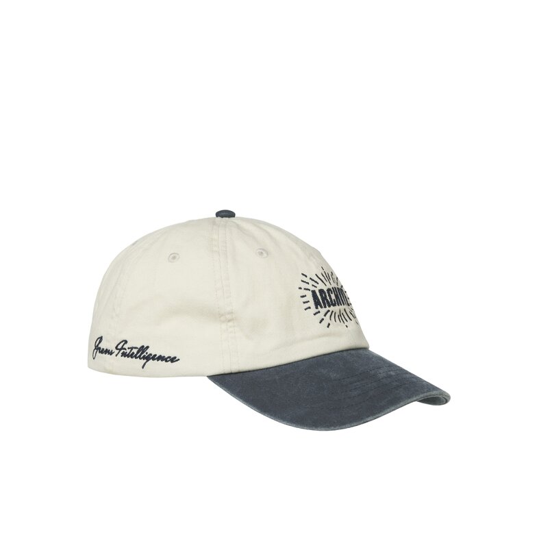 Jack & Jones Jack & Jones Heren Baseball Cap JACSOFT Crèmewit/Donkerblauw