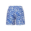 Ten Cate Ten Cate Heren Zwemshort Blauw Golven