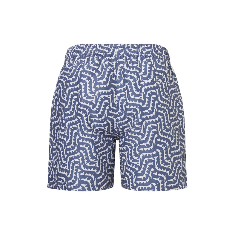Ten Cate Ten Cate Men's Swim Short Blue Print