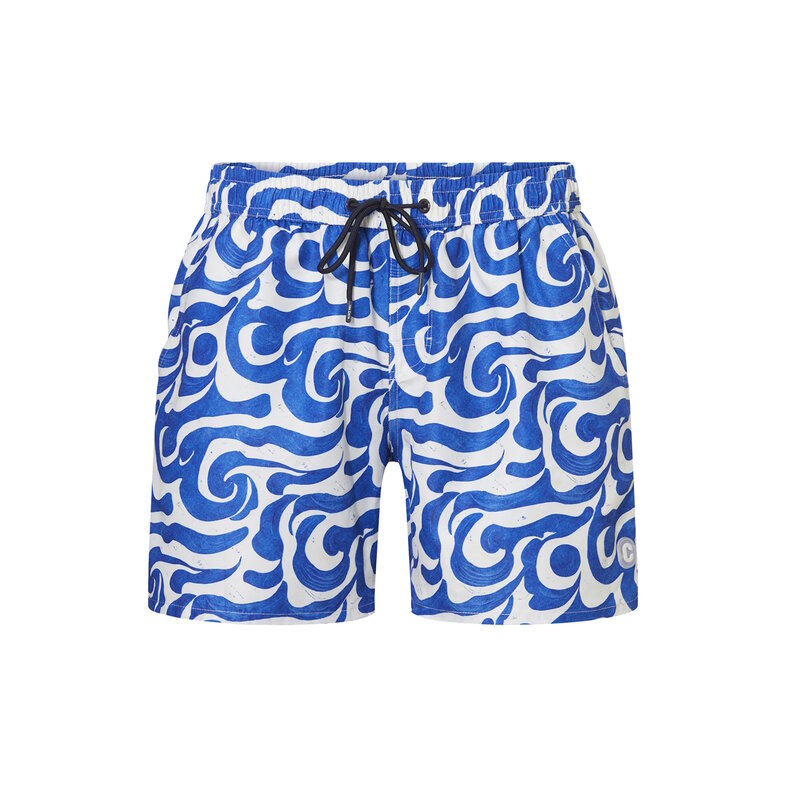 Ten Cate Ten Cate Men's Swim Short Blue Waves