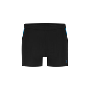 Ten Cate Heren Zwemboxer Strak Effen Zwart/Blauw