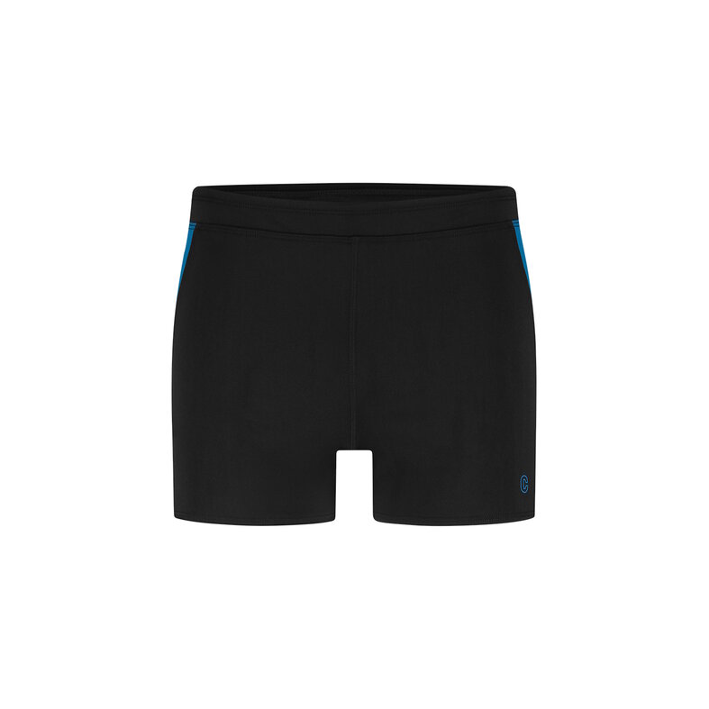 Ten Cate Ten Cate Men's Swim Boxer Tight Plain Black/Blue