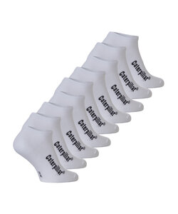 Caterpillar Sneaker Socks Men 9-Pack Plain White