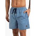 Happy Shorts Happy Shorts Men's Swim Short Dark Blue Striped