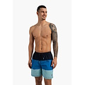Happy Shorts Happy Shorts Men's Swim Short Colorblock Print Blue