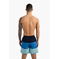 Happy Shorts Happy Shorts Men's Swim Short Colorblock Print Blue