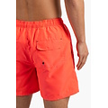 Happy Shorts Happy Shorts Men's Swim Short Plain Neon Red