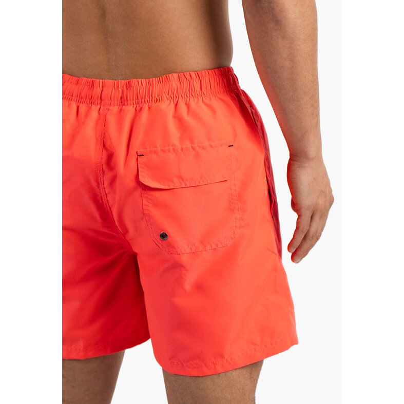 Happy Shorts Happy Shorts Heren Zwemshort Effen Neon Rood