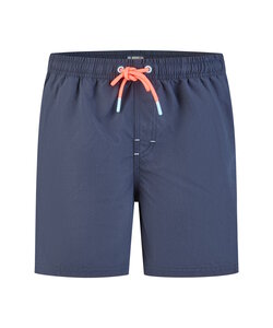 Happy Shorts Heren Zwemshort Effen Donkerblauw