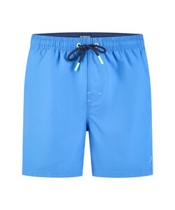 Happy Shorts Heren Zwemshort Effen Blauw