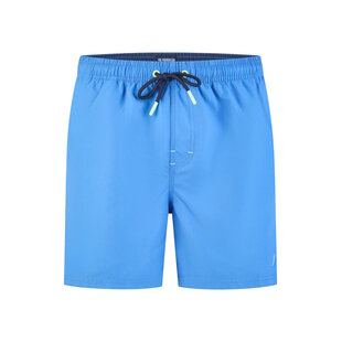 Happy Shorts Men's Swim Short Solid Blue