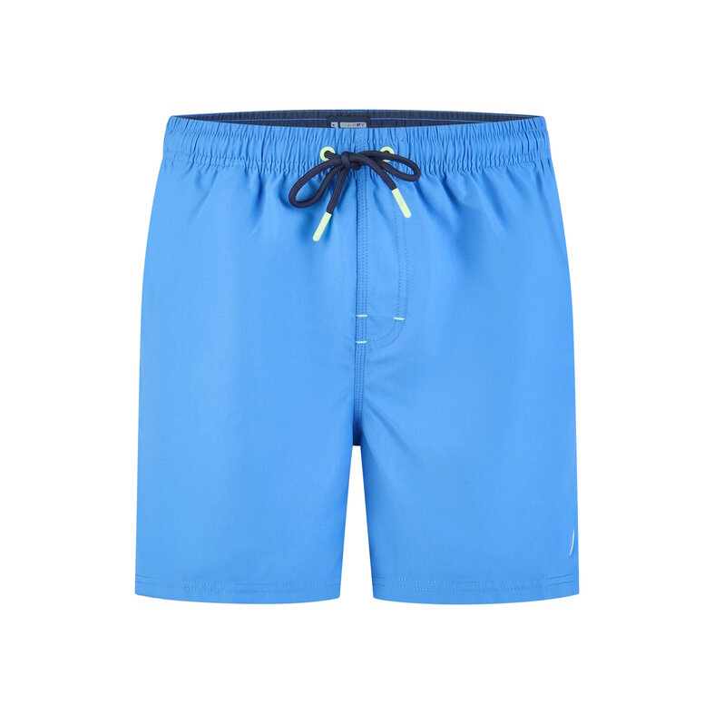 Happy Shorts Happy Shorts Heren Zwemshort Effen Blauw