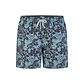 Happy Shorts Happy Shorts Men's Swim Short Floral Print Blue Green