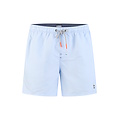 Happy Shorts Happy Shorts Men's Swim Short Light Blue Striped