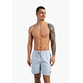 Happy Shorts Happy Shorts Heren Zwemshort Lichtblauw Gestreept