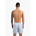Happy Shorts Happy Shorts Heren Zwemshort Lichtblauw Gestreept