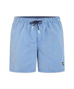 Happy Shorts Men's Swim Short Dark Blue Striped