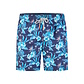 Happy Shorts Happy Shorts Heren Zwemshort Blauw Gebloemd