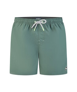 Happy Shorts Men's Swim Short Solid Khaki Green