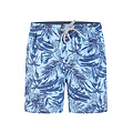 Happy Shorts Happy Shorts Men's Swim Short Palm Leaves Print Blue