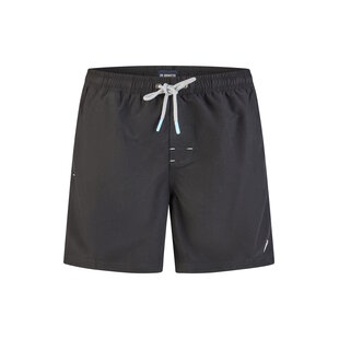 Happy Shorts Heren Zwemshort Effen Zwart