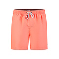 Happy Shorts Happy Shorts Heren Zwemshort Effen Neon Rood