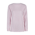 By Louise By Louise Ladies Winter Pajama Set Long Terry Striped Pink