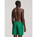Shiwi Shiwi Heren Zwemshort MIKE 7" Kreeft Print Groen/Rood