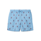 Shiwi Shiwi Heren Zwemshort MIKE 7" Kreeft Print Blauw/Rood