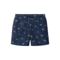 Shiwi Shiwi Heren Zwemshort MIKE 7" Vis Print Donkerblauw