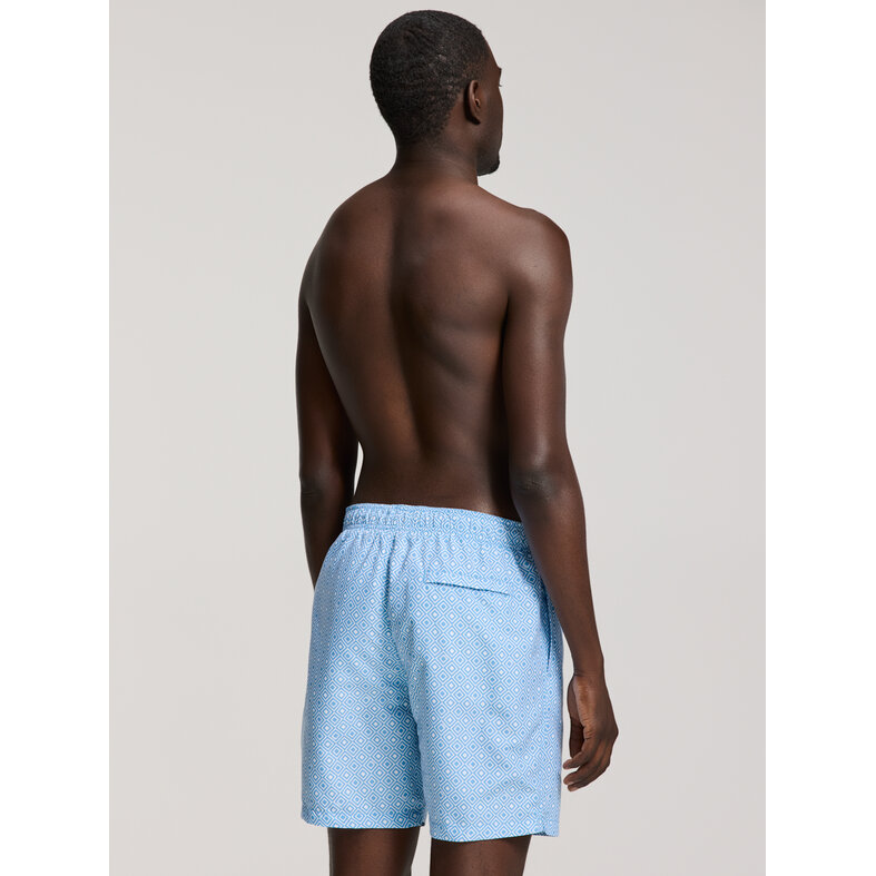 Shiwi Shiwi Heren Zwemshort MIKE 7" Print Lichtblauw