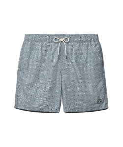 Shiwi Men's Swim Short MIKE 7" Print Green