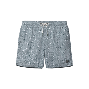 Shiwi Men's Swim Short MIKE 7" Print Green