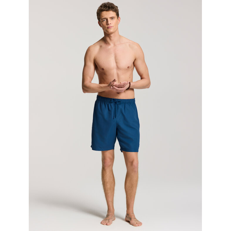 Shiwi Shiwi Heren Zwemshort MIKE 7" Effen Blauw